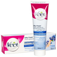 Veet Haarentfernungs Creme Sensitiv mit Aloe Vera, 100ml