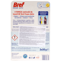 Bref WC Frisch Power-Aktiv Lemon 3 Stück Mega-Pack