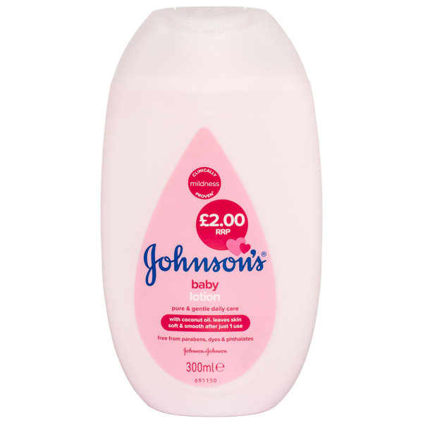 Johnsons Baby Lotion 300ml - pure & sanfte Pflege