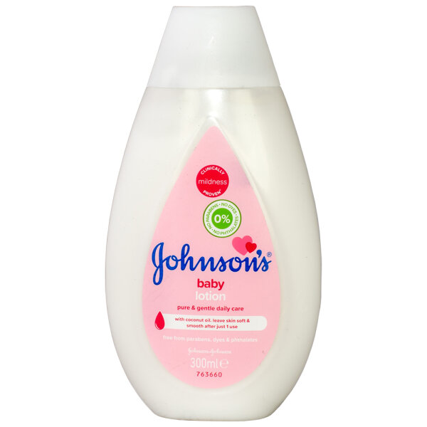 Johnsons Baby Lotion 300ml - pure & sanfte Pflege 1 Stück