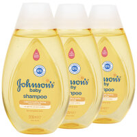 3x Johnsons Baby Shampoo 300ml
