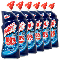 6x HARPIC Original Kalkentferner WC-Reiniger 750ml