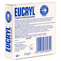 3x Eucryl Original Zahnpuder Fleckenentferner 50g