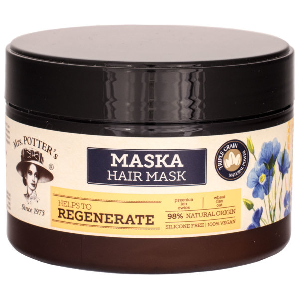 Mrs. Potter`s Tripple Grain Regeneration Haar-Maske 230ml