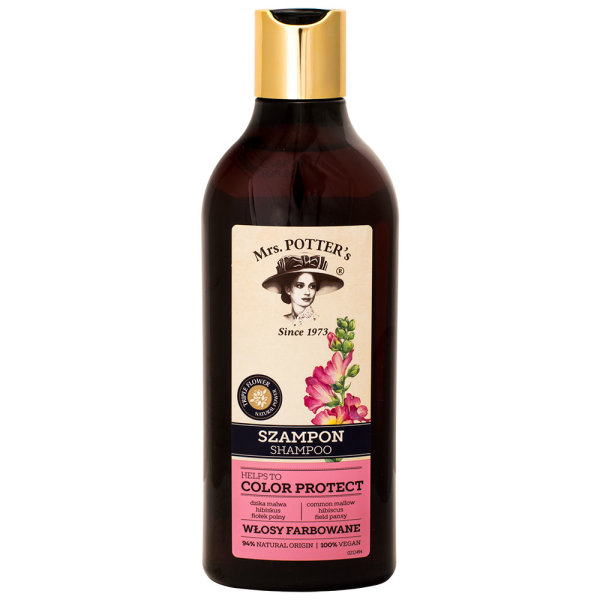 Mrs. Potter`s Tripple Flower Color Protect Shampoo 390ml 1 Stück