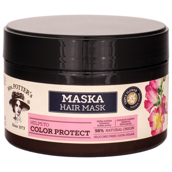 Mrs. Potter`s Tripple Flower Color Protect Haar-Maske 230ml