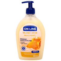 On Line CREAMY Flüssigseife Milch & Honig 500ml