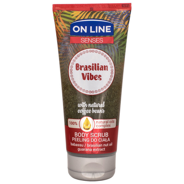 On Line Senses Brasilian Vibes Body Scrub 200ml