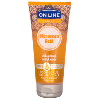 On Line Senses Moroccan Gold Body Scrub 200ml