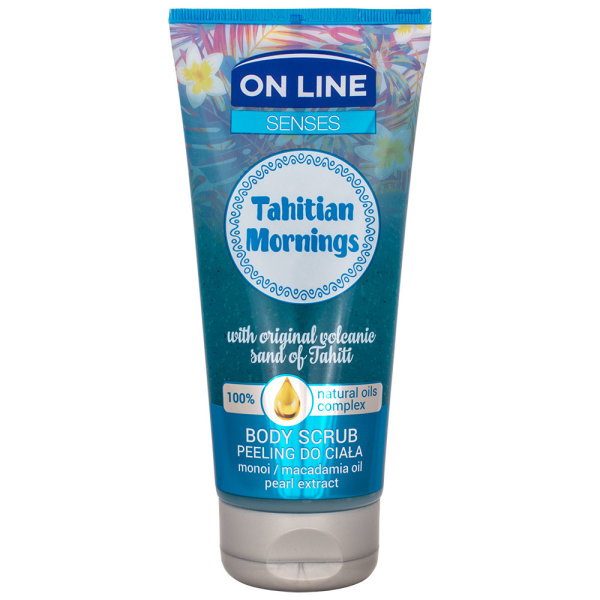 On Line Senses Tahitian Mornings Body Scrub 200ml