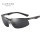 Polarisierte Classic Sonnenbrille UV400 HD Vision Aluminium Schwarz/Schwarz