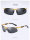 Polarisierte Classic Sonnenbrille UV400 HD Vision Aluminium Gold/Schwarz