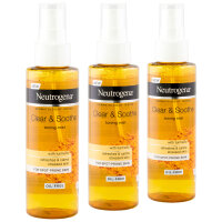 3x Neutrogena Clear and Soothe Toning Mist 125ml