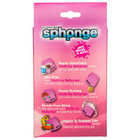 SPH2ONGE Extrem saugfähiges Reinigungstuch Pink