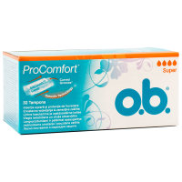 3x O.B. Tampons Procomfort Super 32 Stück