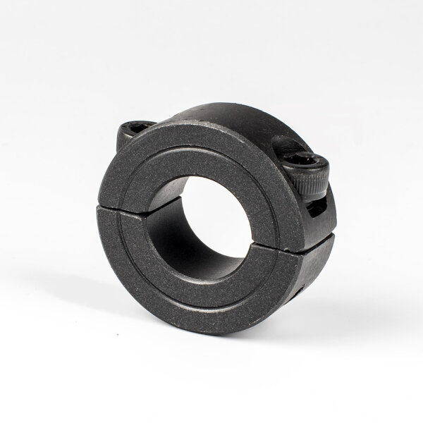 Klemmring/Stellring 2-teilig aus Carbon-Stahl C45 für 20mm Wellen