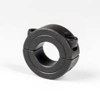 Klemmring/Stellring 2-teilig aus Carbon-Stahl C45 für 20mm Wellen
