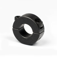 Klemmring/Stellring 2-teilig aus Carbon-Stahl C45 für 20mm Wellen