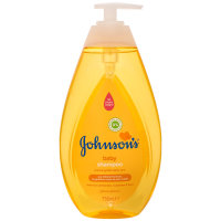 3x Johnsons Baby Shampoo Pump 750ml