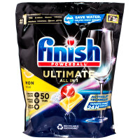 2x Finish Powerball Ultimate All in 1 Lemon 50 Tabs