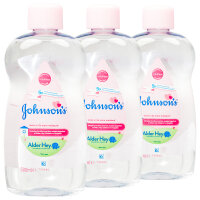 3x Johnsons Baby Oil / Öl 500ml