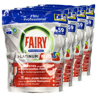 4x Fairy Professional Platinum PLUS Geschirrspültabs...