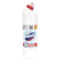 6x Domestos Ultra White & Shine Thick Bleach 750 ml