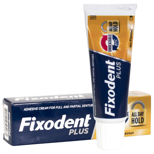 Fixodent Plus Unbeatable Bite Haftcreme für Zahnersatz  40g